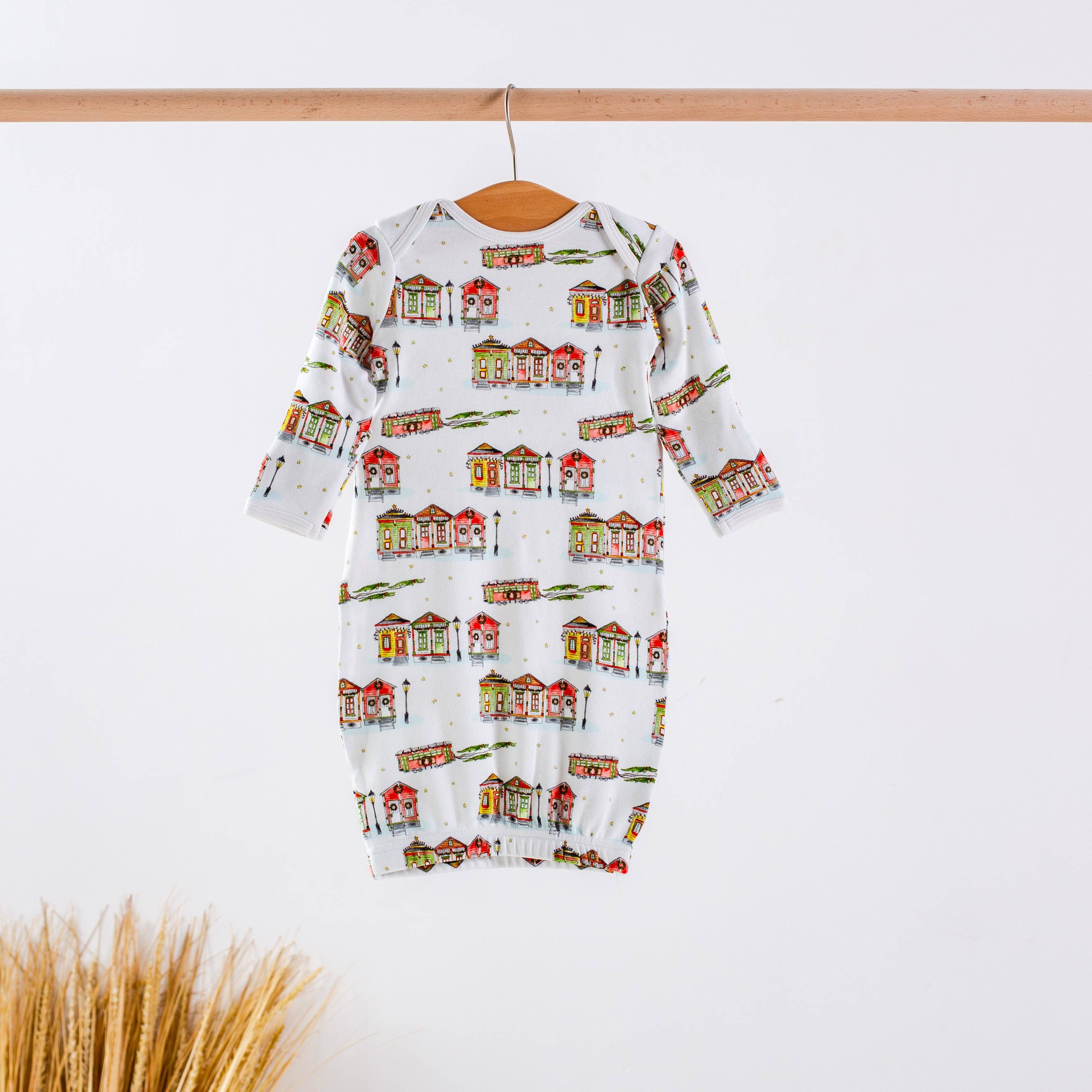 Nola Tawk - Wholesale Sleepwear Set - Kids - Bayou Wonderland Organic Cotton Christmas Pajama Set1