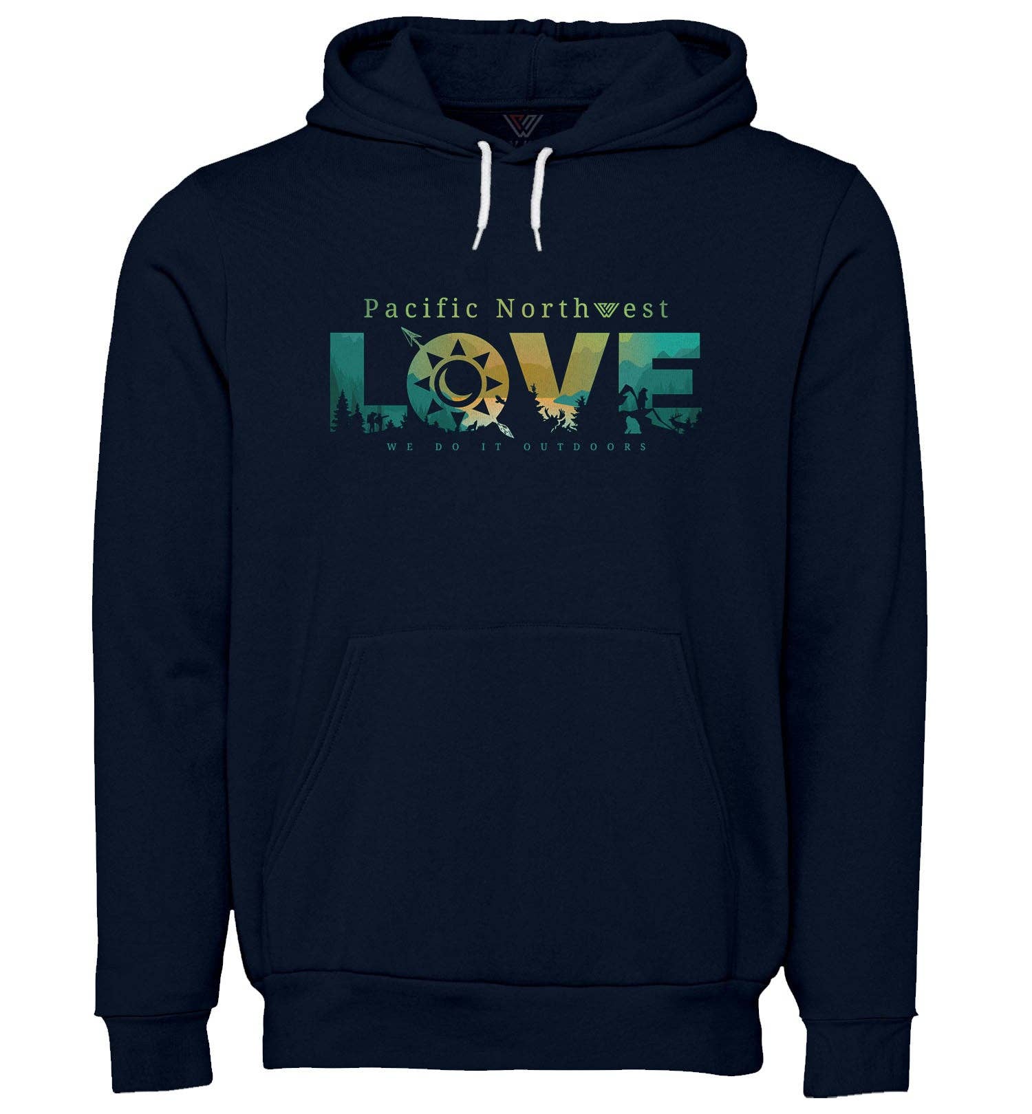 Wholesale Pacific Northwest LOVE Pullover Hoodie for your store