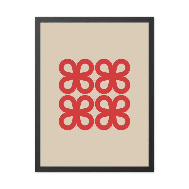 Donkey Laserbeam - Wholesale Art Print - Gamba 2 - Modern Floral Framed Poster - Minimalist Wall Art for Home Decor4