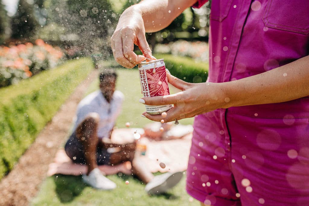 For Bitter For Worse - Wholesale Non-Alcoholic Aperitif/Mocktail - Rose City Fizz nonalcoholic cocktail mocktail Dry January3