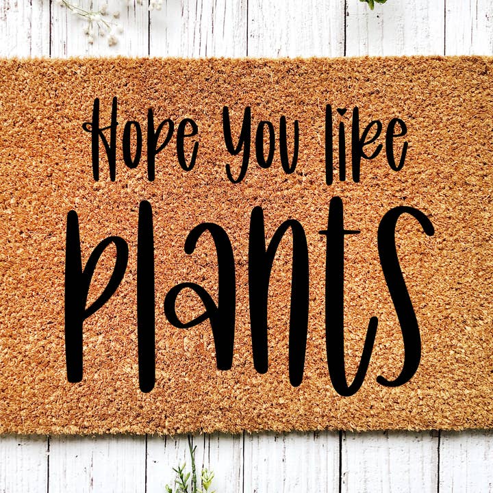 Felpudo, Felpudo Plantas, Espero que te gusten las plantas DECOE-CM-079 para venta al por mayor de DecoExchange