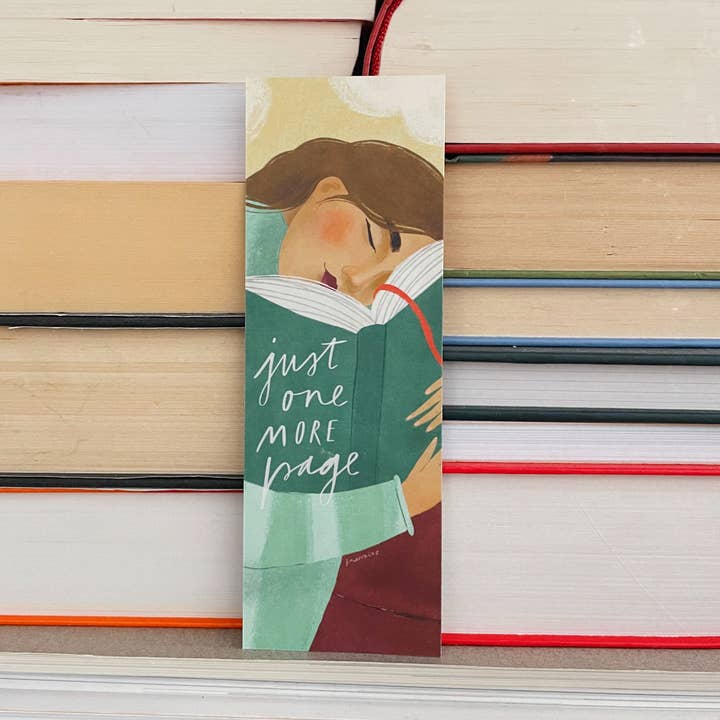 franzizo nachhaltige papeterie - Vente Marque-page - Marque-page « just one more page »