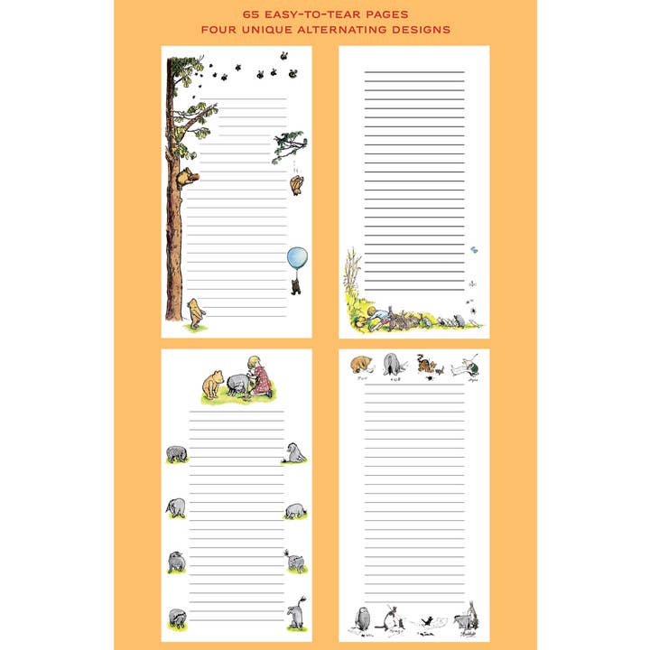 Unemployed Philosophers Guild - Wholesale Notepad - Winnie the Pooh Notepad1