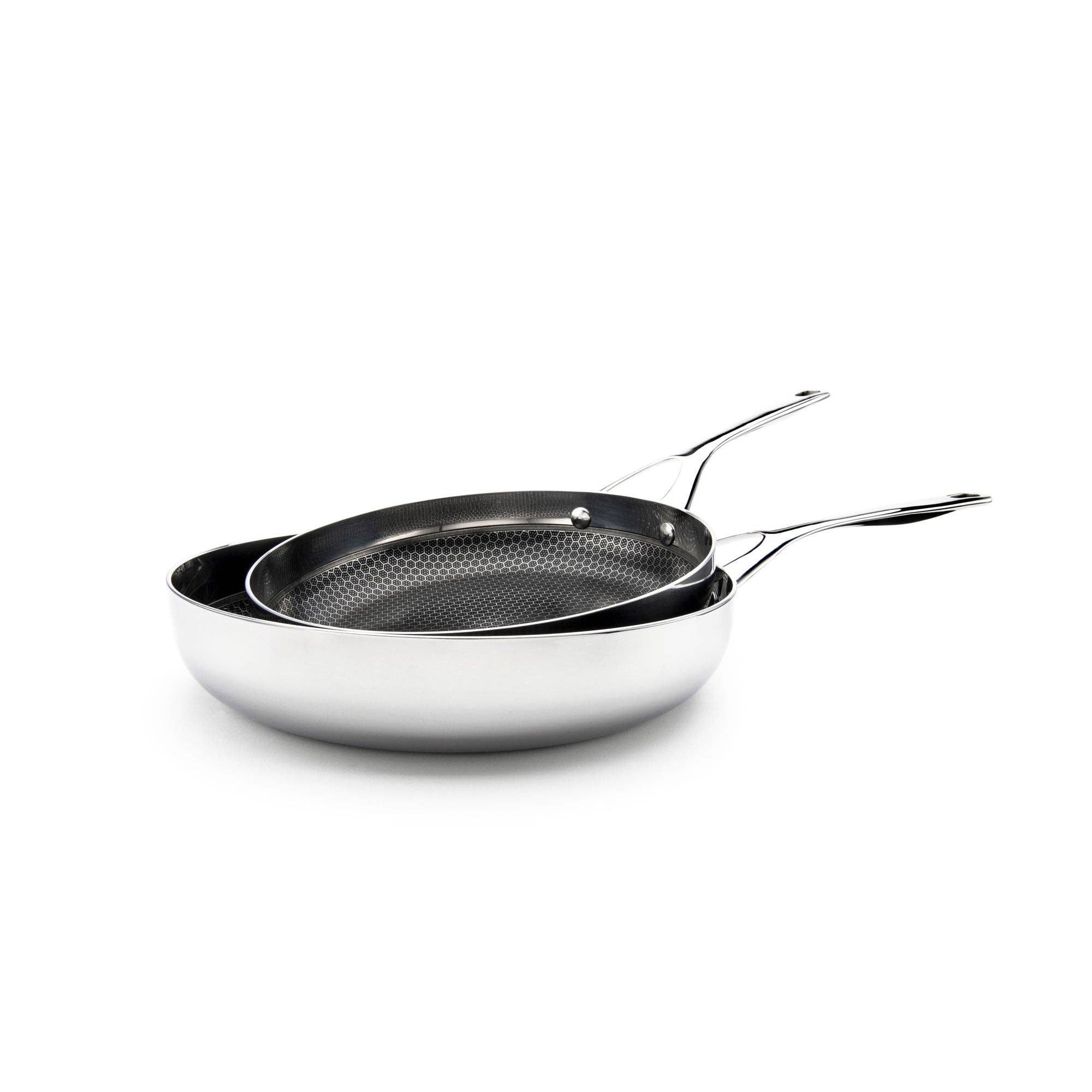 Crowd Company - Wholesale Pan - The Blackbeard Stainless Steel Frying pans - 24 + 28 cm1