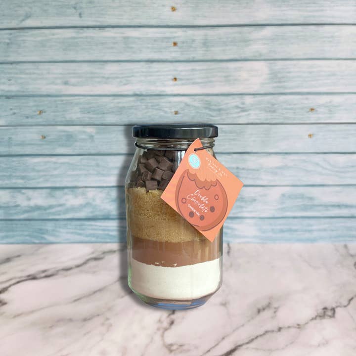 Double Chocolate Cookie Mix (Ve/V) for wholesale by Marlene & May Baking Co