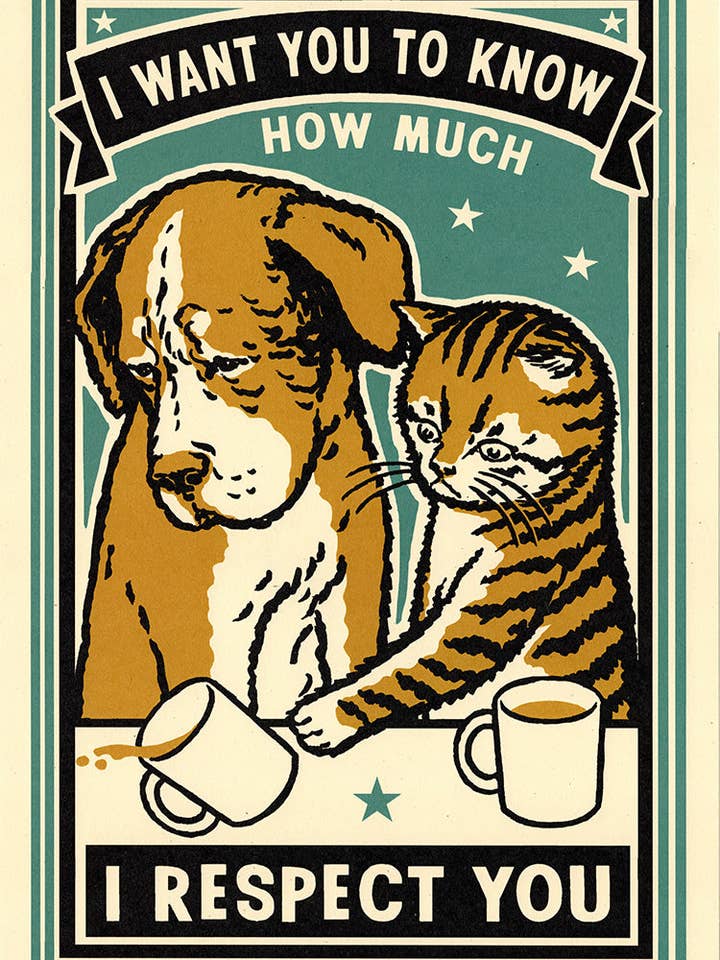 Respect Print -> Respect Print voor wholesale door Ravi Zupa Arts