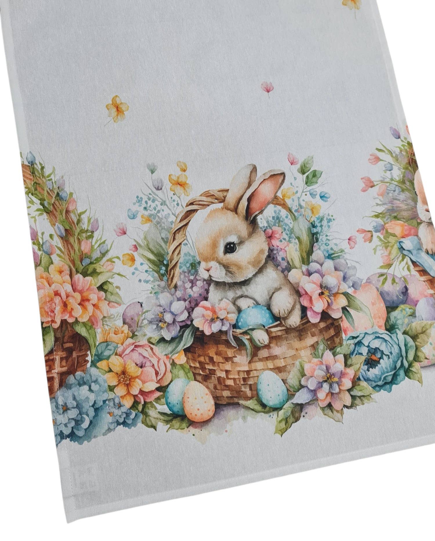 Lunaria Lab – Avental por atacado – Panos de Prato 'Pastel Bunnies' em Algodão1