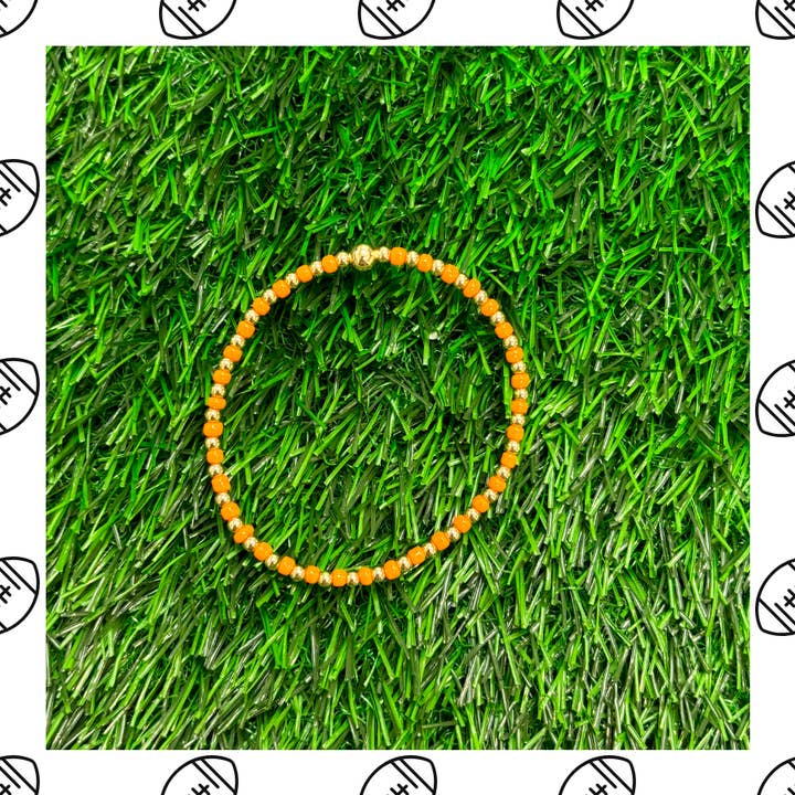 Jour de match Orange Brûlé - 356 pour la vente par Locked by Lula 'n' Lee