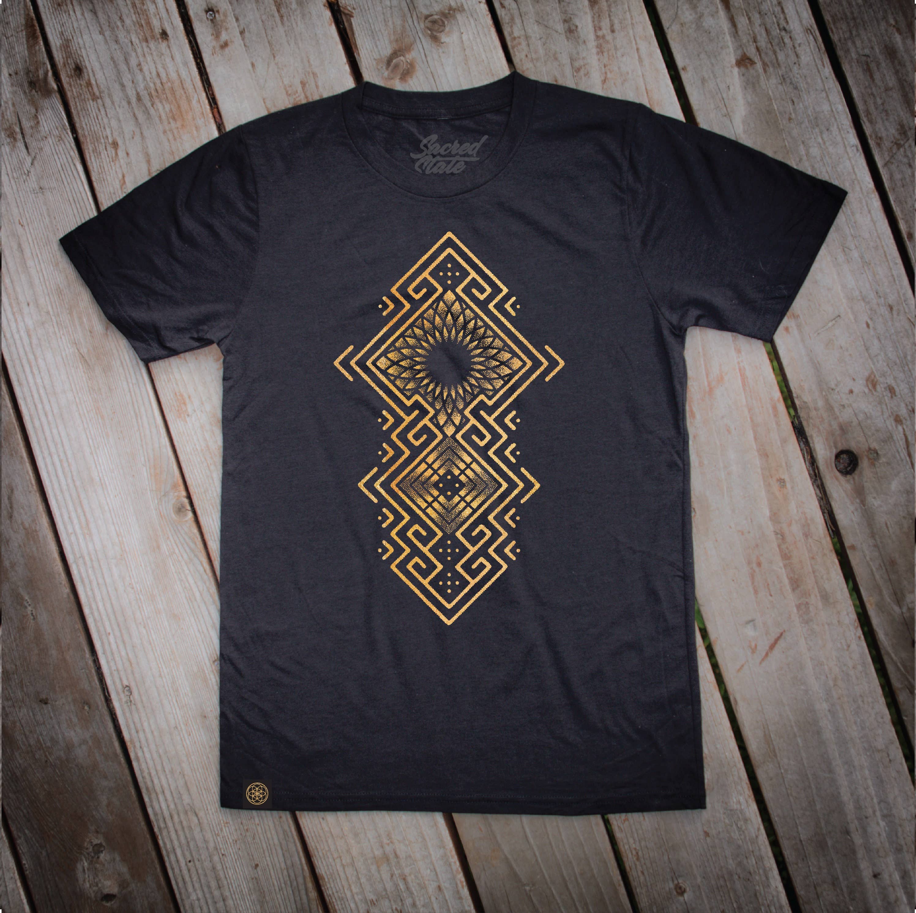 Sacred State Design - Wholesale Screen Printed T-Shirt - Men's - Being Hemp T-Shirt7