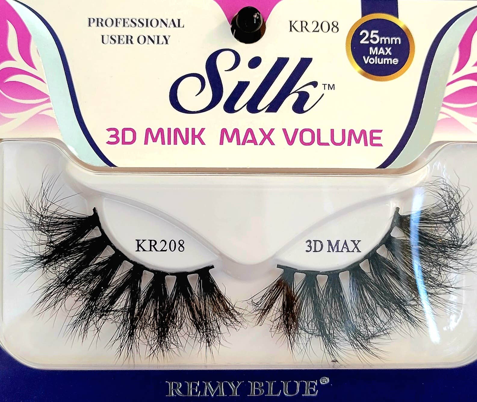 AEsthetic - Venta al por mayor Pestañas postizas - PESTAÑAS DE VISÓN DE SEDA 3D REMY BLUE19