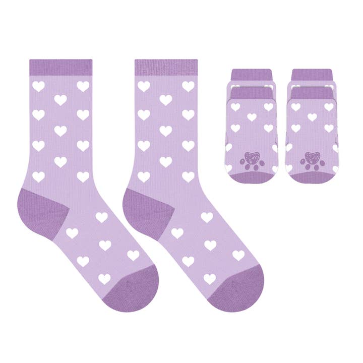 Extreme Fit Wholesale - Wholesale Pet Socks - Dog - 24-PAIRS PET & OWNER SOCKS WITH FREE DISPLAY