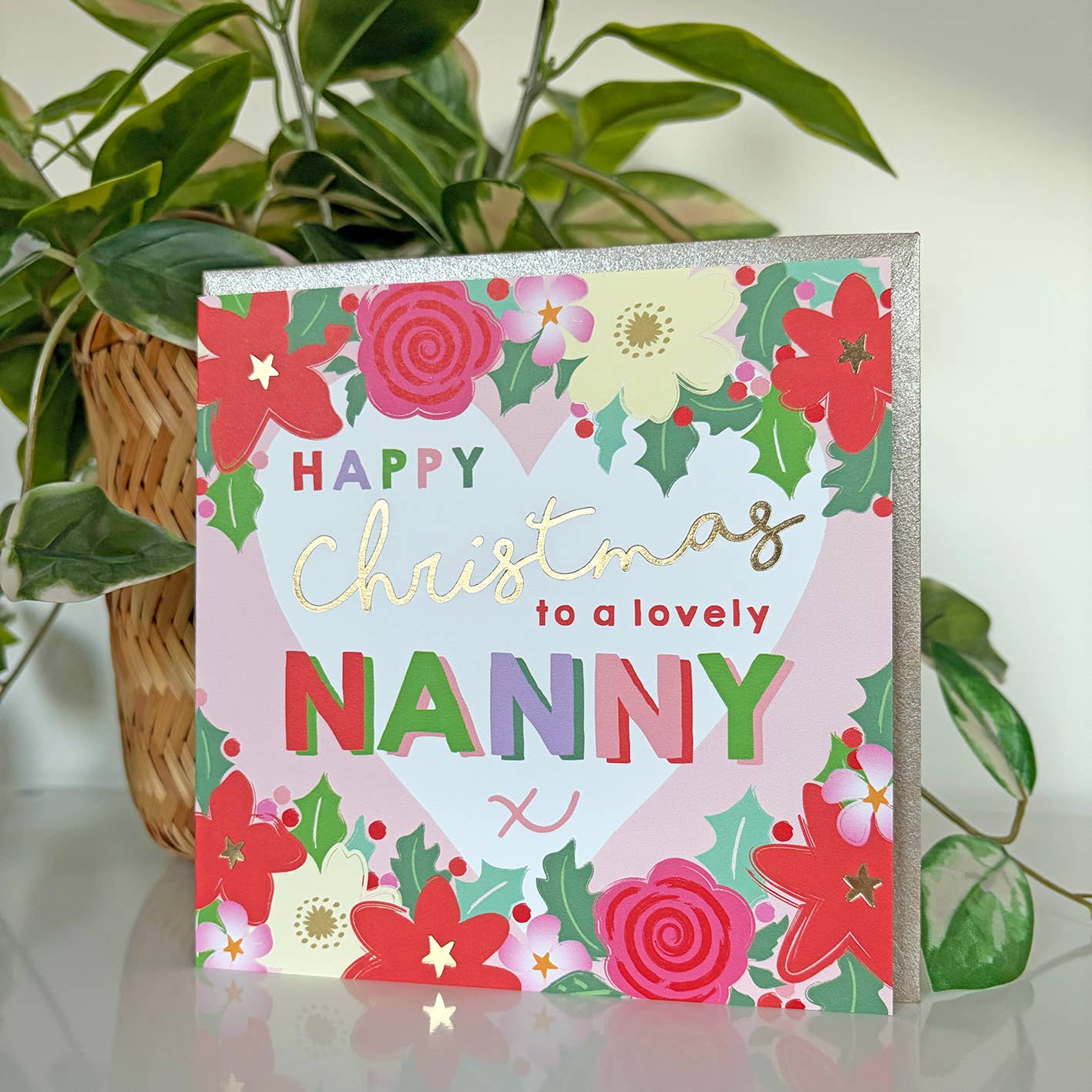 Michelle Fiedler Design – wholesale Christmas card – Celebration Christmas Nanny1