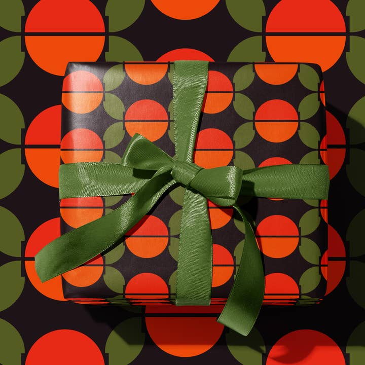 Seventies 6 | Seventies Series | Gift Wrapping Paper and Tag for wholesale by Storigraphic®