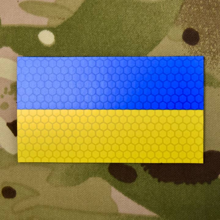 Infrarood SOLAS Reflecterende Oekraïne Vlag voor wholesale door BritKitUSA