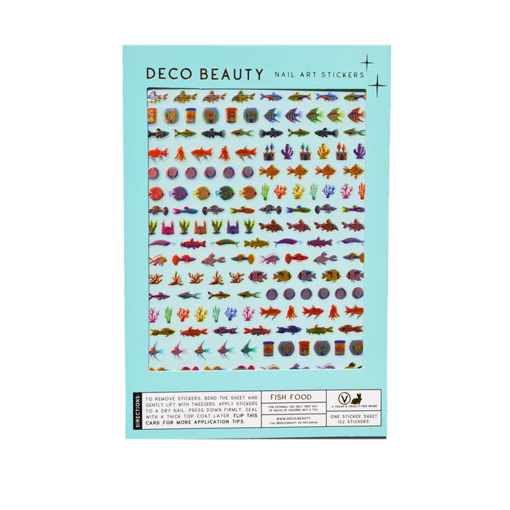 Deco Beauty - Wholesale Nail art/decal - Nail Art Stickers - FISH FOOD2