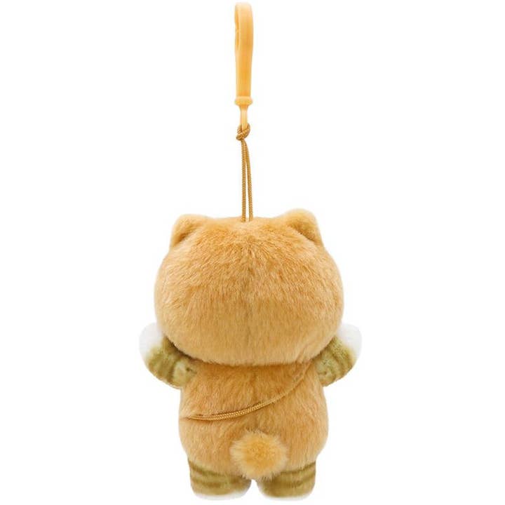 K-Wonderland – Engroshandel Nøglering - Dame – Genopfyld! Mofusand Plys Nøglering 9 cm – Dyrekostume Serie7