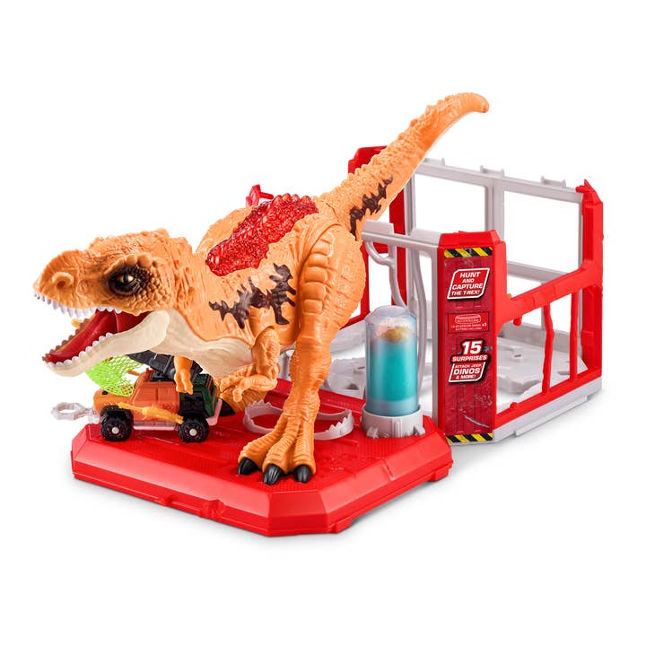 The Zoofy Group , LLC - Wholesale Toy Set - Kids - ZURU-ROBO ALIVE - DINO ESCAPE --DINO PLAYSET-SER 1