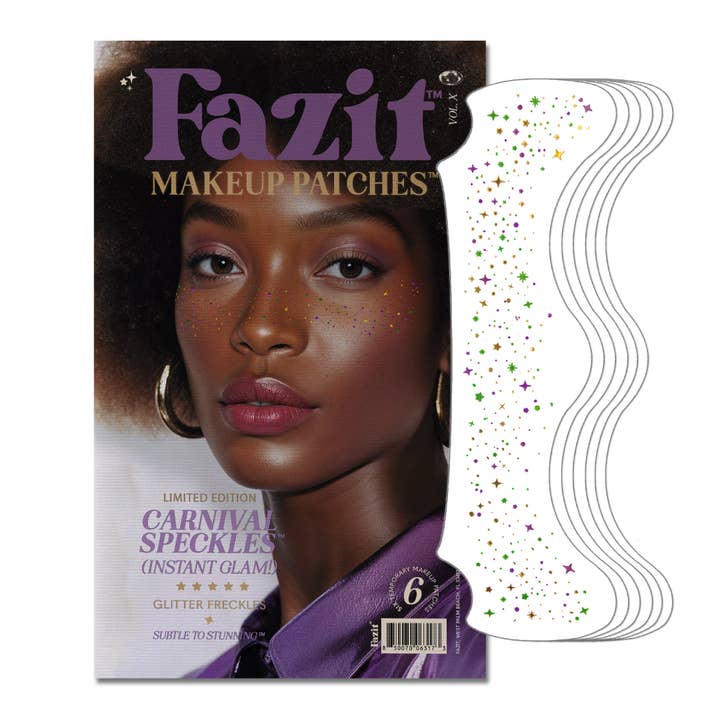 Fazit - Wholesale Skincare Face Mask - Carnival Speckles Makeup Patches - Limited Edition
