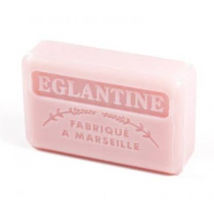 Eglantine - French soap with organic shea butter 125g for wholesale by Au Savon de Marseille