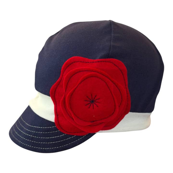 Upcycled Jersey Weekender - Poppy for wholesale by Hats For Healing