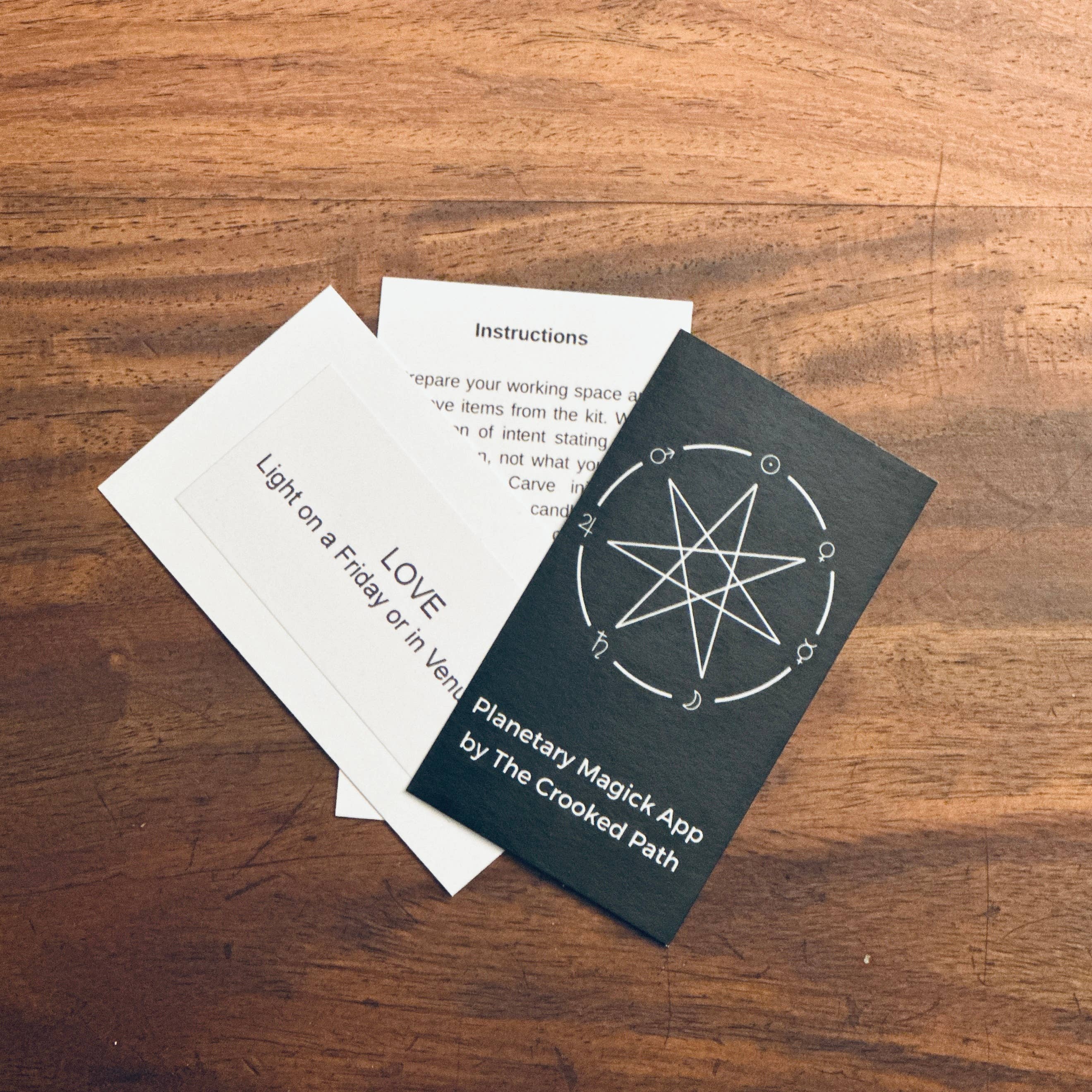 The Crooked Path - Wholesale Meditation Supplies - Love Mini Spell Kit2