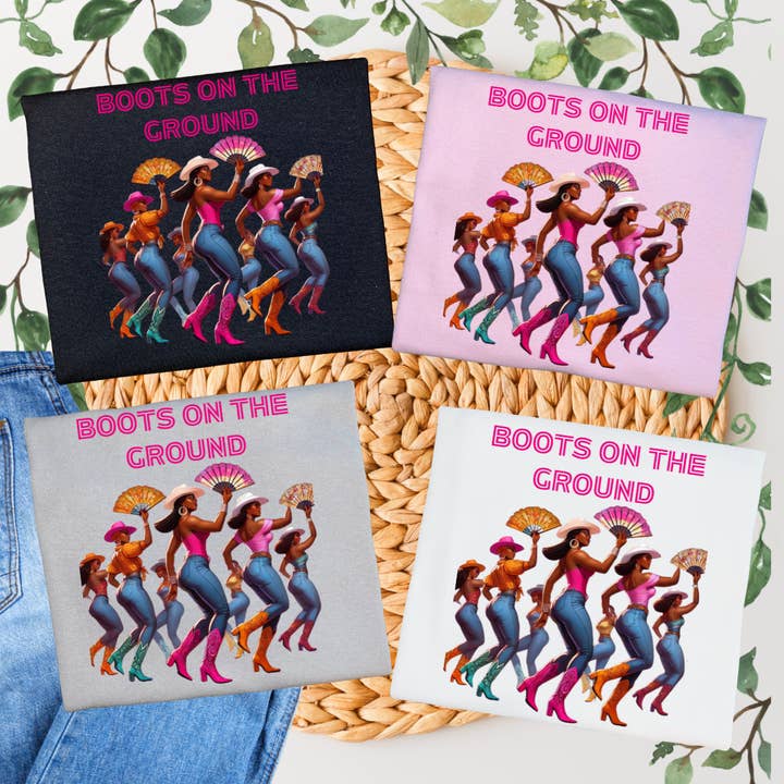 Duck Creations Wholesale - Wholesale T-Shirt (Graphic) - Women's - Boots on the Ground Graphic T-shirt  Â