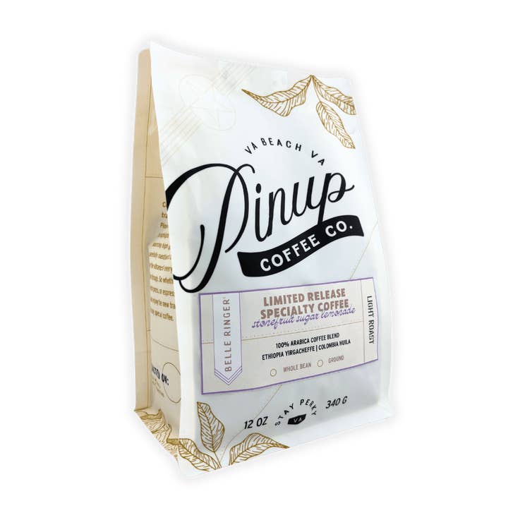 Pinup Coffee Co. - Wholesale Coffee Beans - Belle Ringer Light Roast Limited Release Coffee