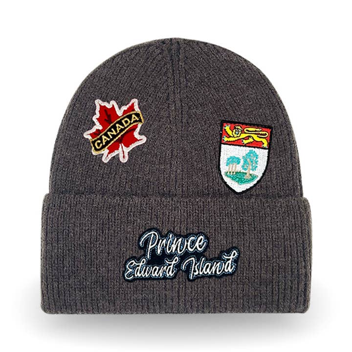 PRINCE EDWARD ISLAND THICK KNIT CUFF TOQUE for wholesale by Northern Icons Canada