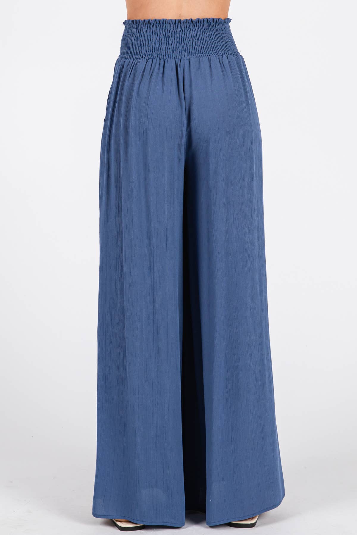 Final Touch – wholesale Pants – Women's – Heavy Gauze Wide Leg Pants - NP70263D-HV43