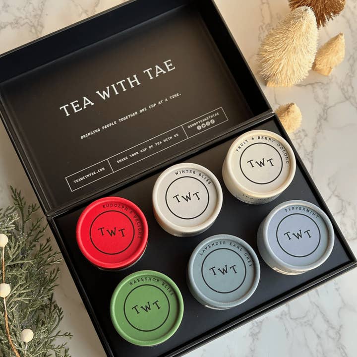 Holiday Tea Bento Box (Limited Edition) for wholesale by Tea with Tae