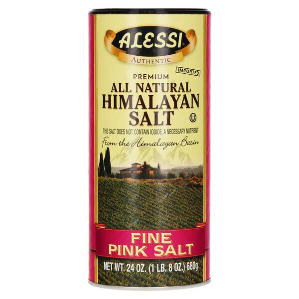 KeHE Distributors, LLC - Wholesale Salt - Alessi Fine Himalayan Pink Salt, 24oz0