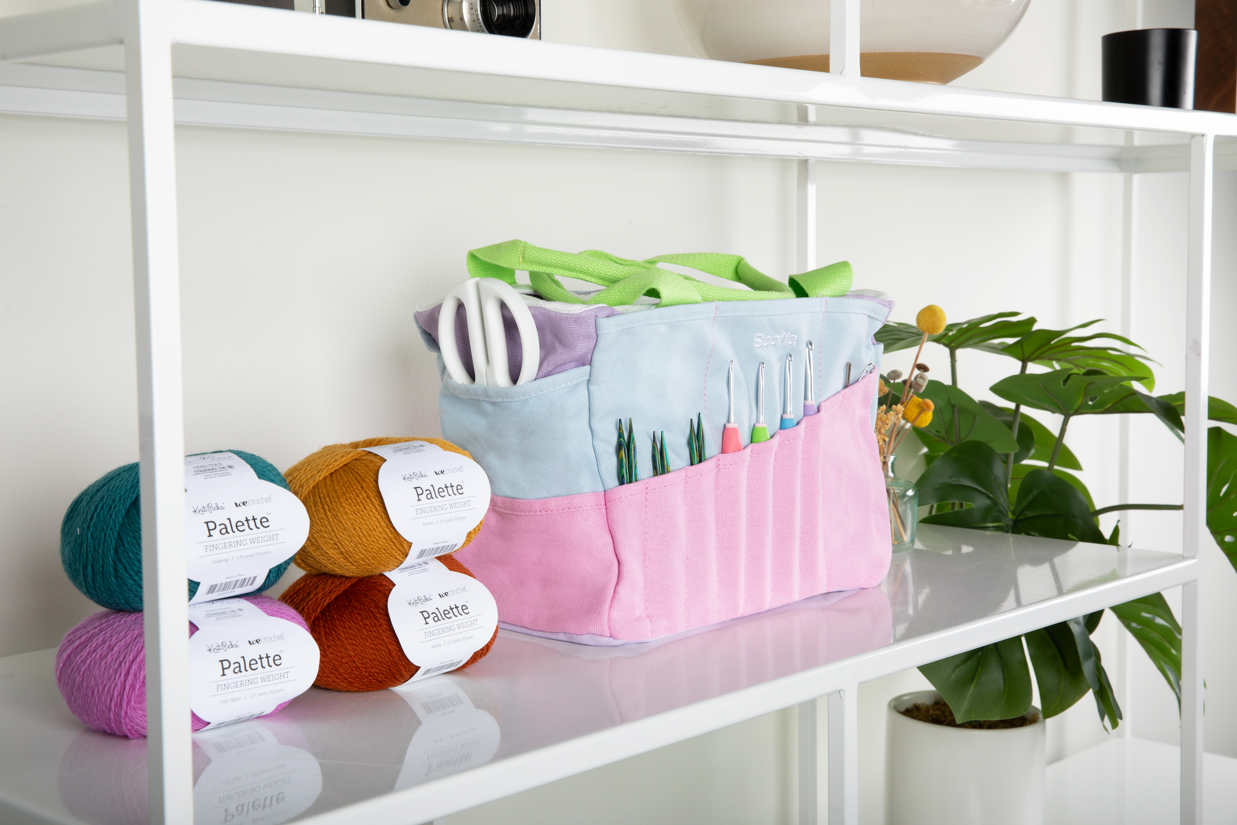 Soolla - Wholesale Craft Tool - Soolla Studio Artist Bag, 80's Windbreaker, Knitting Crochet2