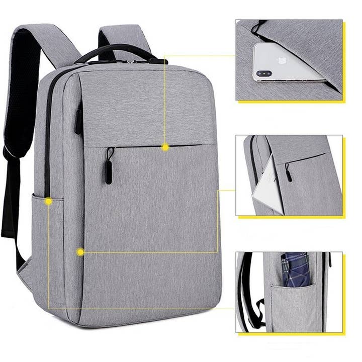 wandf – wholesale Backpack – Unisex – Casual Business Traveling Shoulder Backpack for Commutation