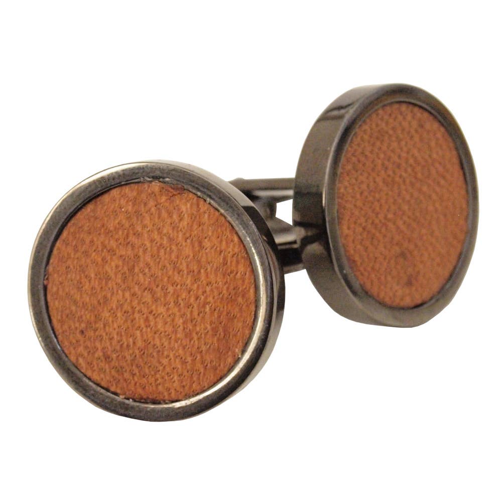 BERBER LEATHER – wholesale Cufflinks – Handmade Leather Cufflinks1