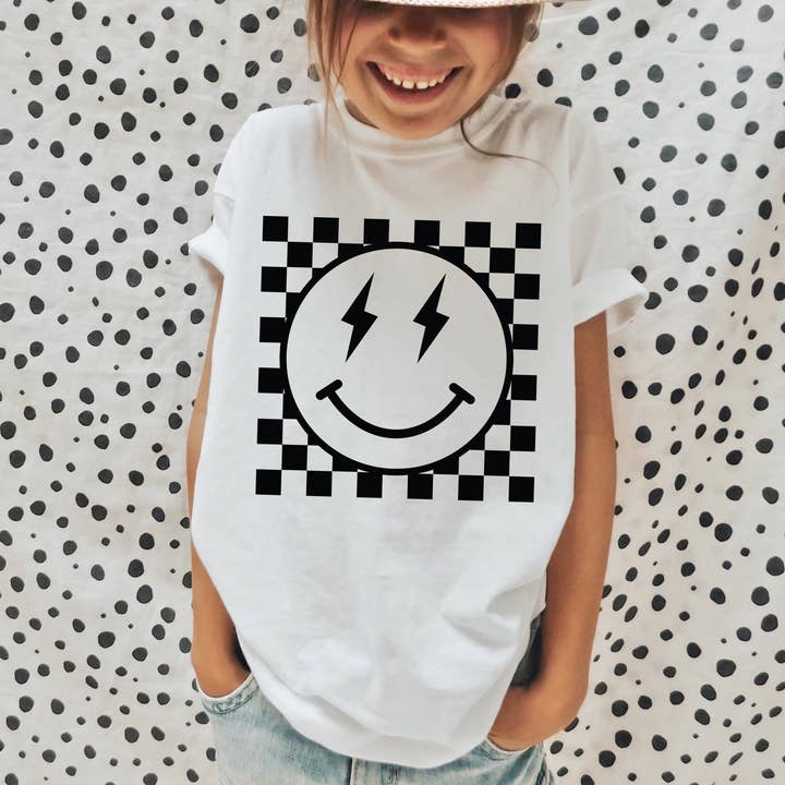 Rutig Smiley Kids för wholesale av Glittering South