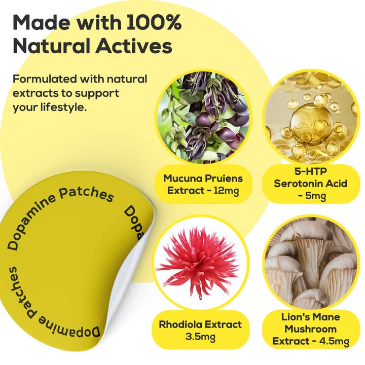 HARMONIFY - Wholesale Topical Wellness Patches - HARMONIFY Dopamine Patches – Mood & Focus Support 30 Patches3