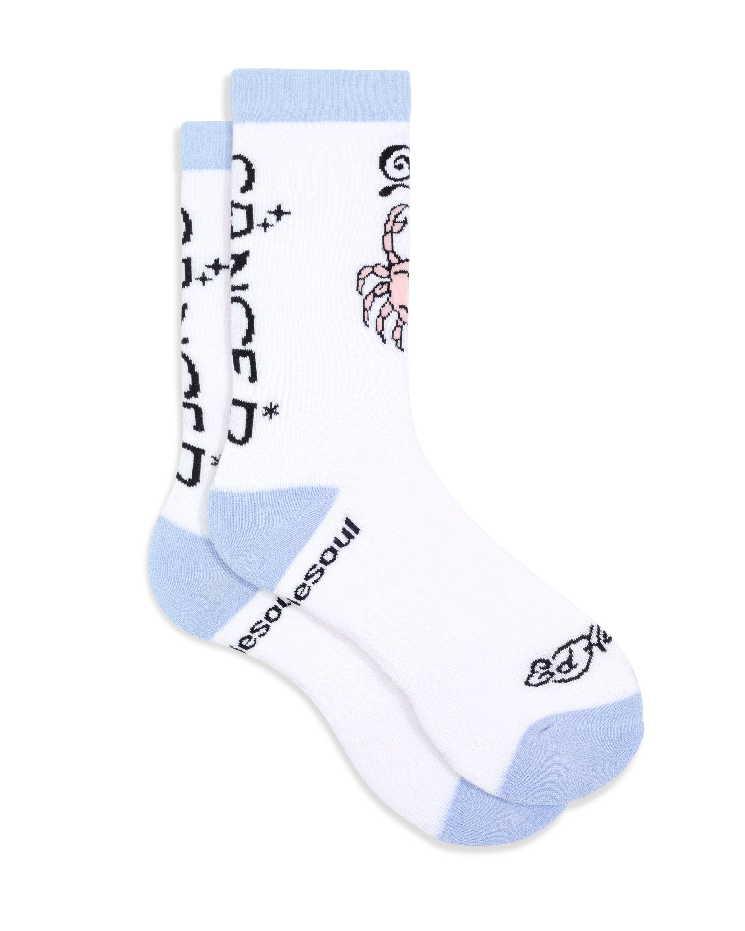 doublesoul - Vente Chaussettes – unisexe - Chaussette haute zodiaque Ed Hardy6