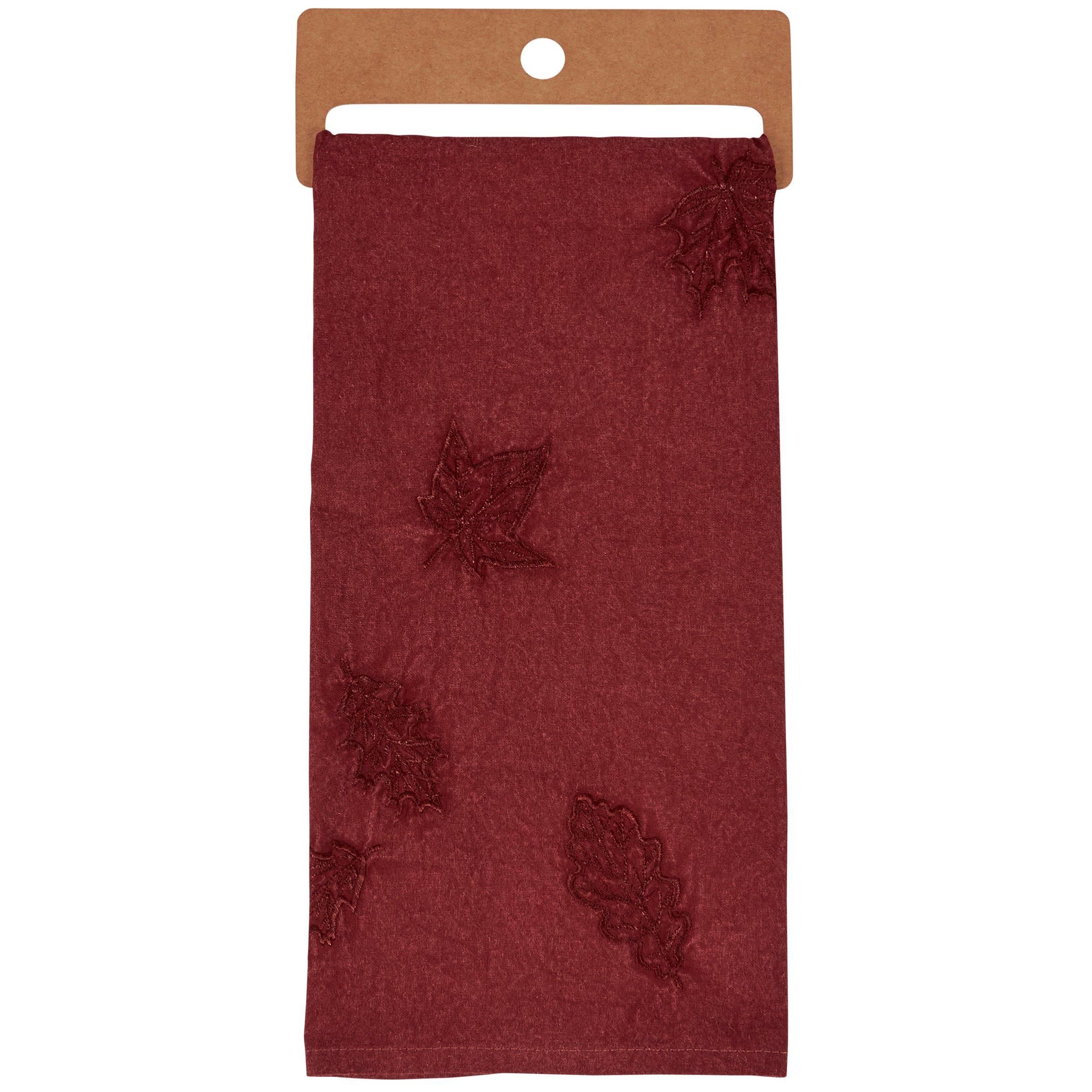 Primitives by Kathy - Wholesale Tea Towel - Falling Leaves Kitchen Towel1