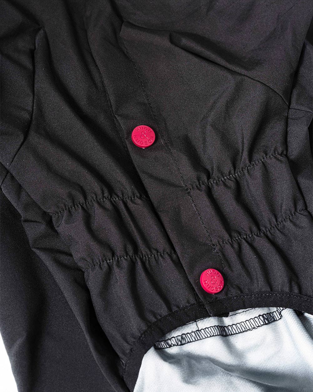 Hugo & Hudson – casaco - Cão por atacado – Macacão Refletivo com Capuz para Cão - Preto6