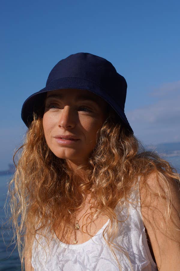 SoBeach - Wholesale Bucket Hat - Unisex - Navy blue bucket hat2