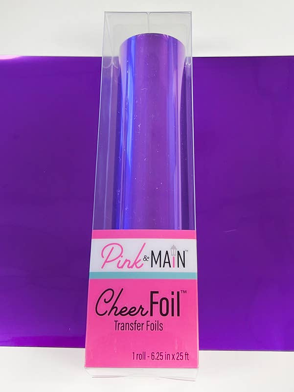 Amethyst CheerFoil for wholesale by Pink and Main
