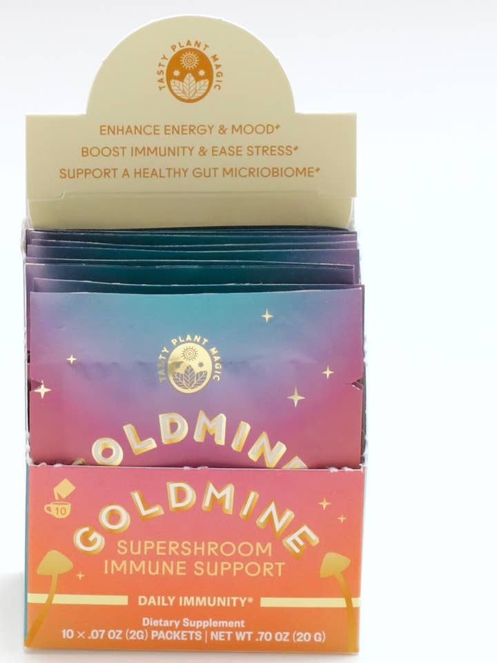 Supershroom Immunity Powder Packets for wholesale by Goldmine