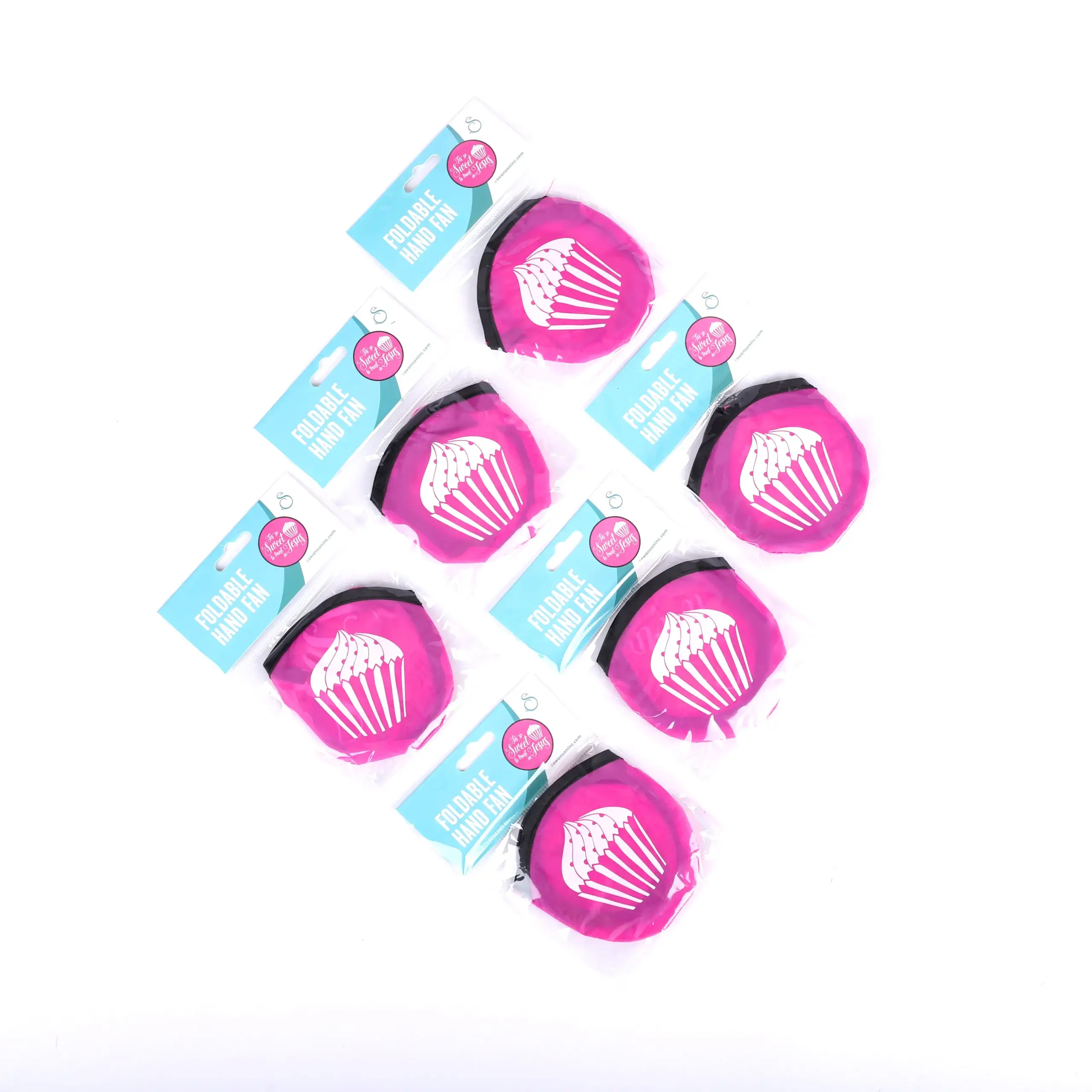 Swanson Christian Products - Wholesale Handheld Folding Fan - Foldable Hand Fan Tis So Sweet - Pack of 62