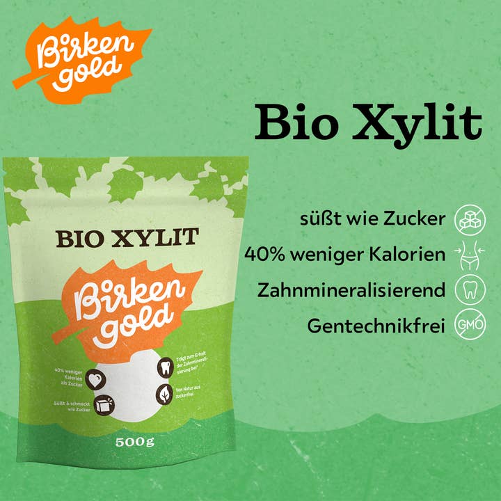 Birkengold – Engroshandel Sukker – Birkengold organisk xylitol 500g