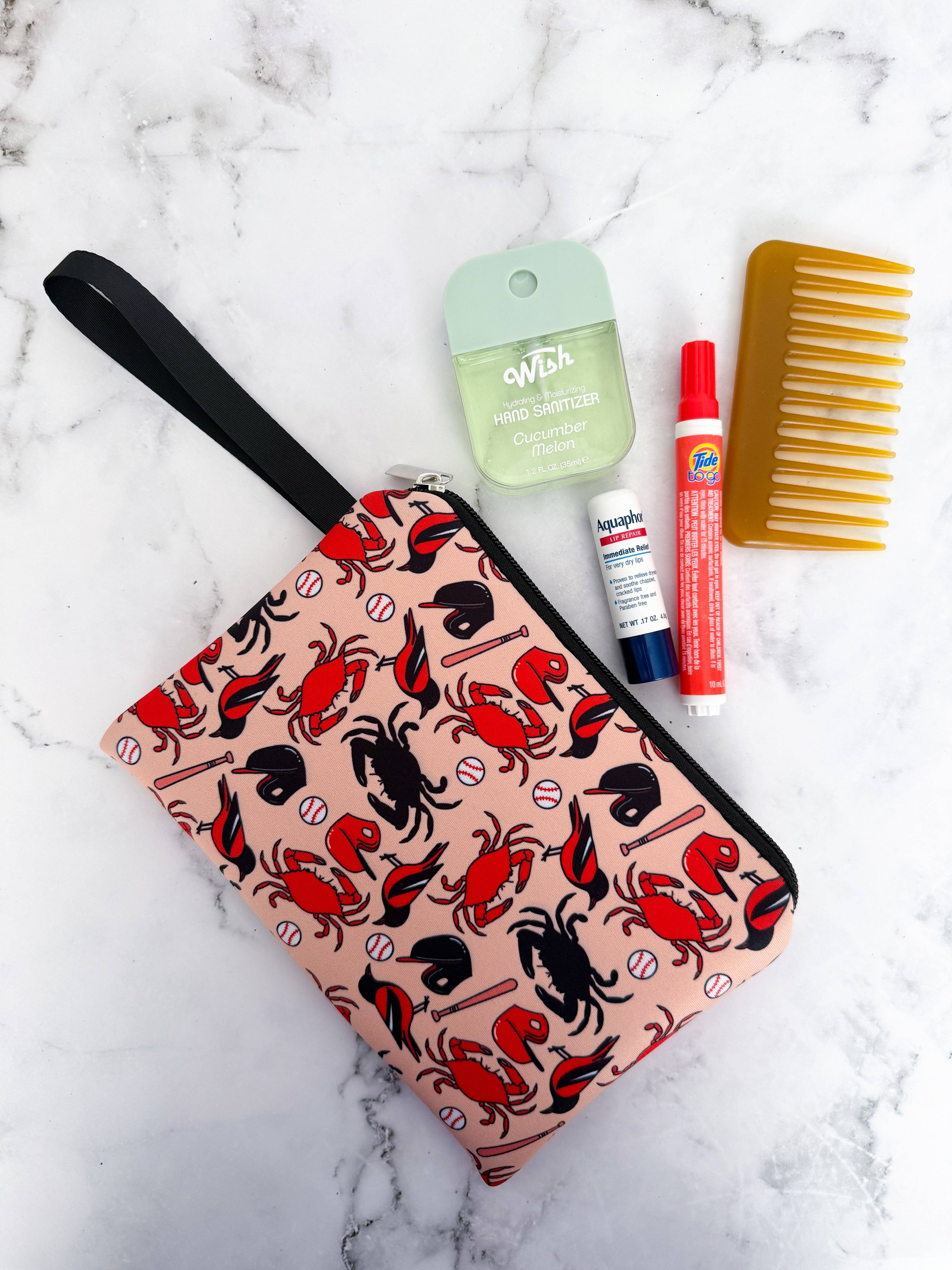 Jami Creates - Wholesale Pouch - Women's - Maryland Baseball Orioles Travel Neoprene Bag2