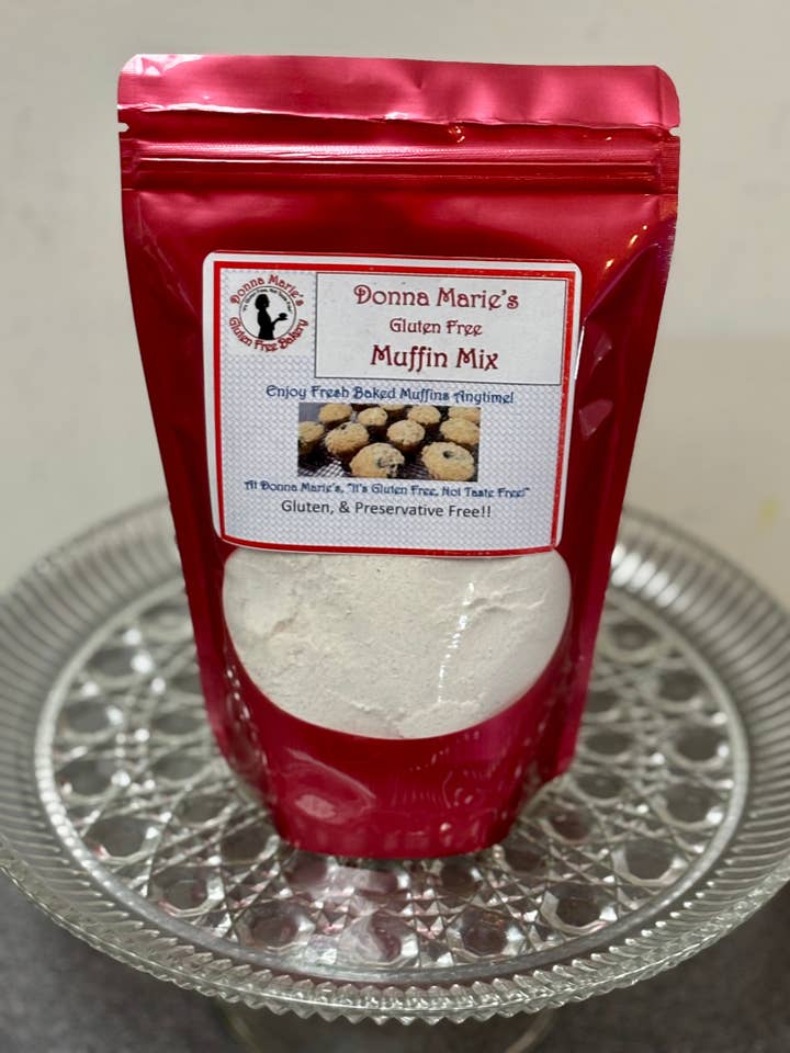 Gluten Free Muffin Mix for wholesale by Donna Marie's Gluten Free Bakery