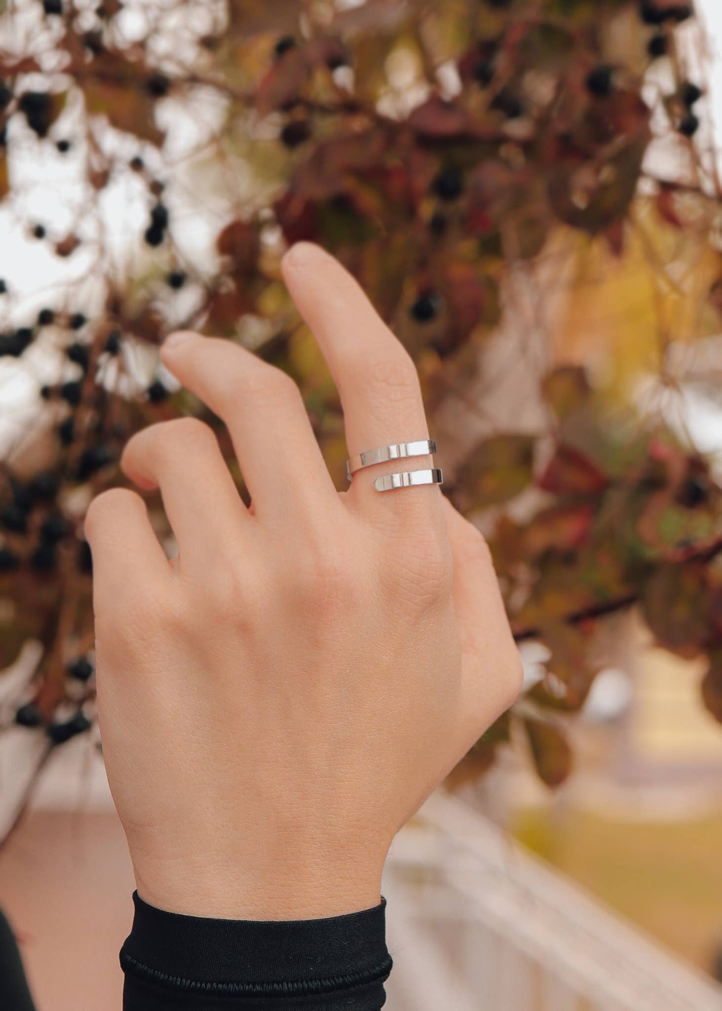 WJW – wholesale Band/stacked ring – Stainless Steel Blank Engravable 2 Name Wrap Ring3