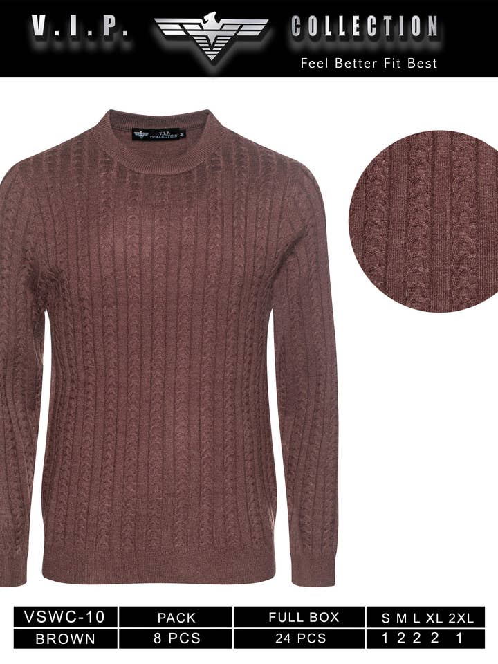 VSWC-10 MEN'S SWEATER for wholesale by Urban Fitz