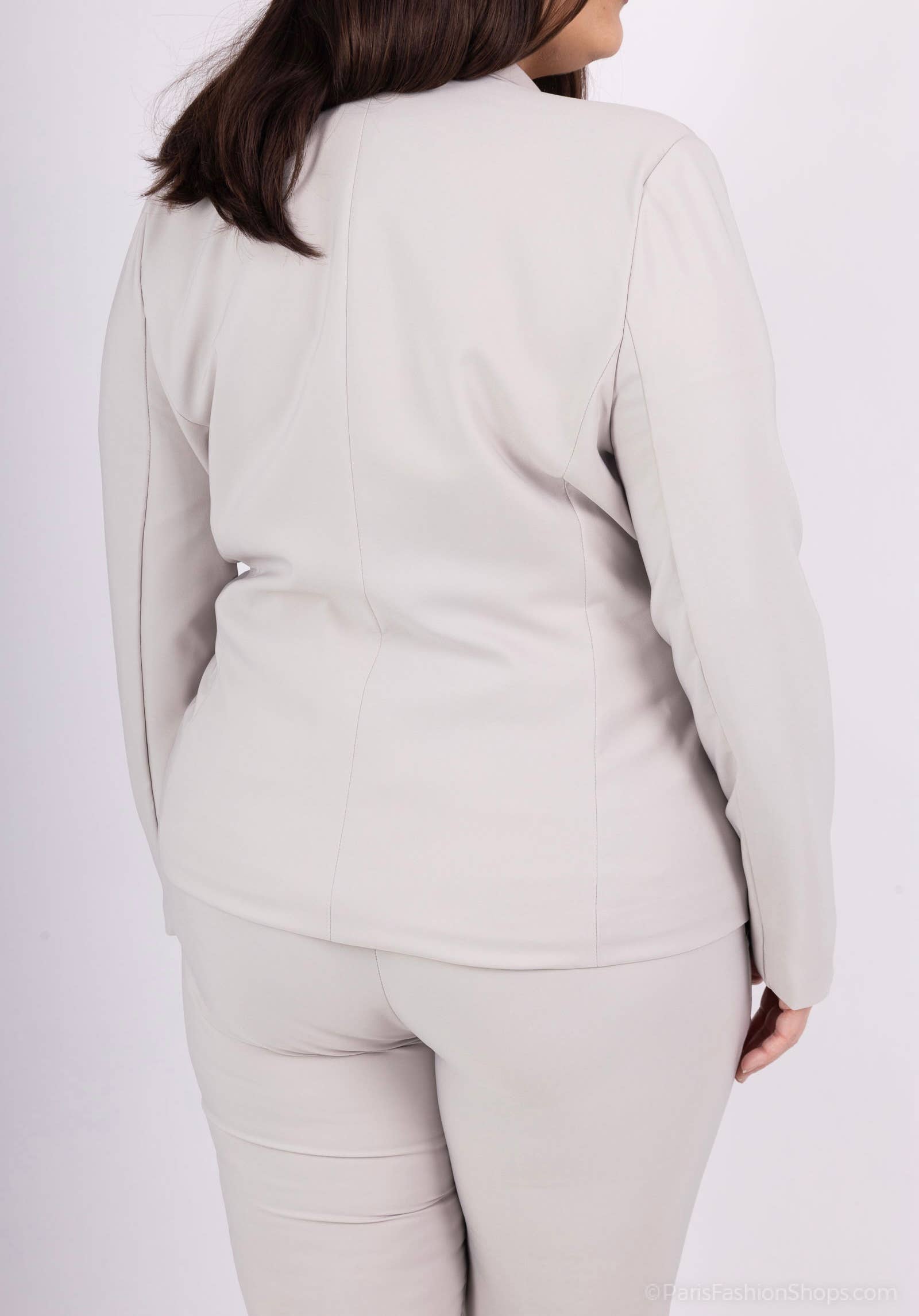 Afinity - Wholesale Blazer - Women's - Plus size blazer A6191GT– Elegance and comfort combined11