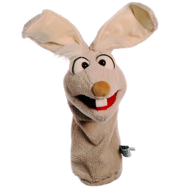Thin Air Brands - Wholesale Puppet - Kids & Baby - Living Puppets - Fred 17 inch Bunny Hand Puppet